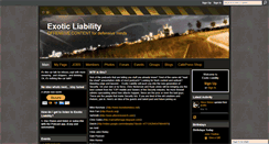 Desktop Screenshot of exoticliability.com